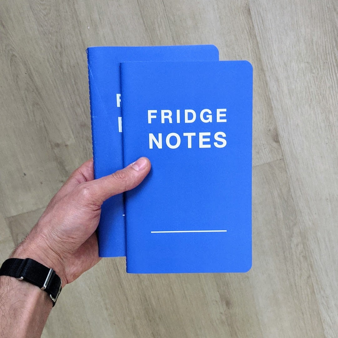 Blue Fridge Notebooks are back!