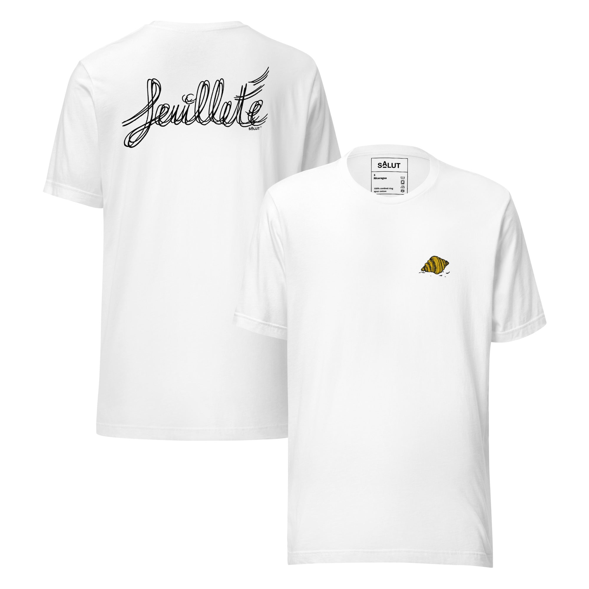 Le Croissant T-Shirt / Caster Sugar