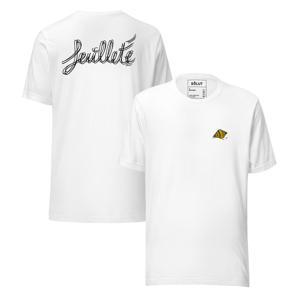 Le Croissant T-Shirt / Caster Sugar