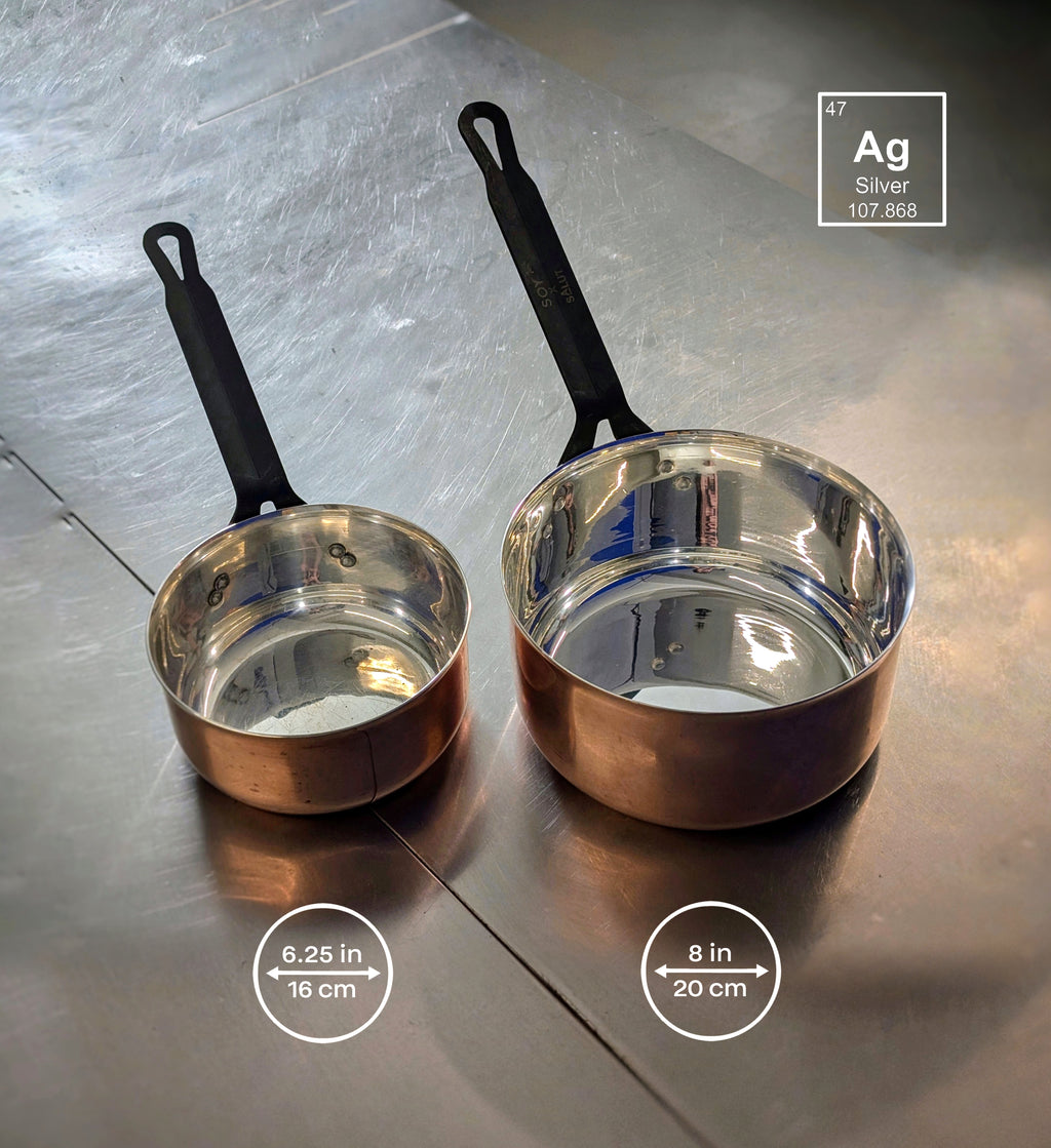 La Saucepan Silver Set