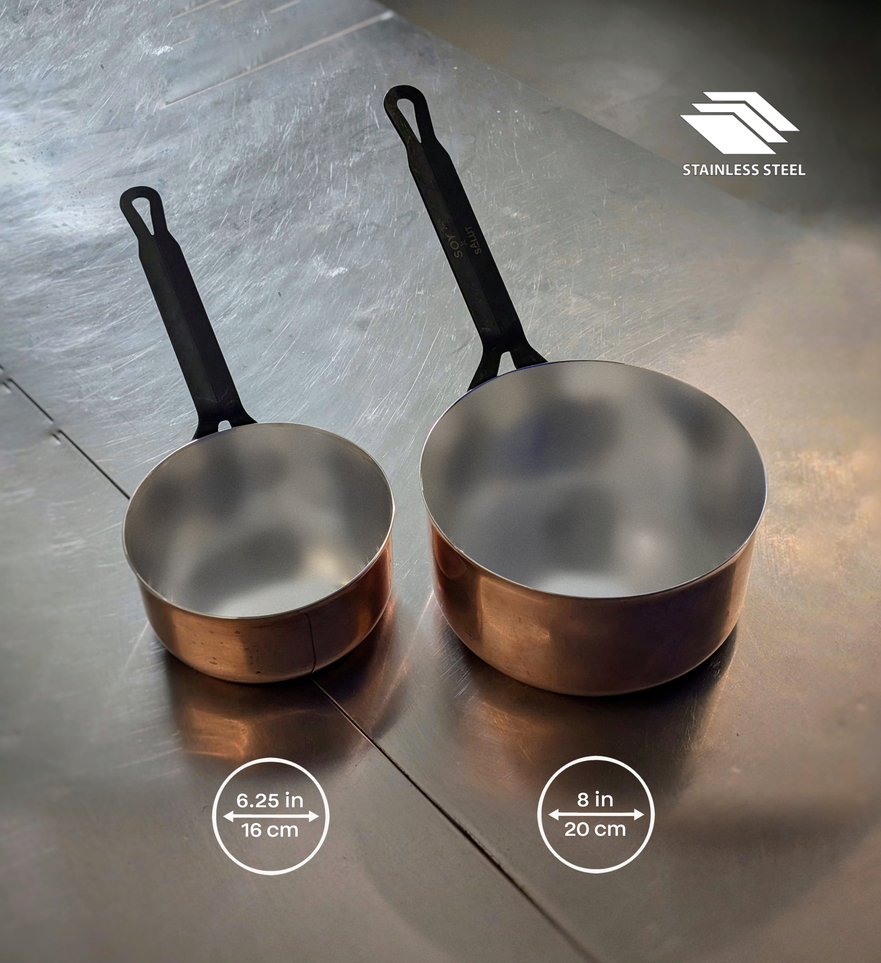 La Saucepan Stainless Steel Set